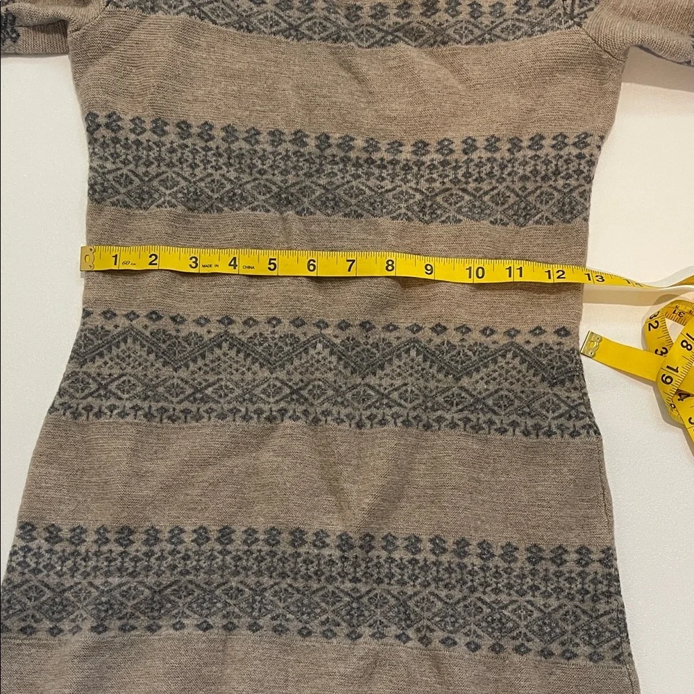 Krimson Klover 100% Wool Long-Sleeve Sweater Dress Lagenlook